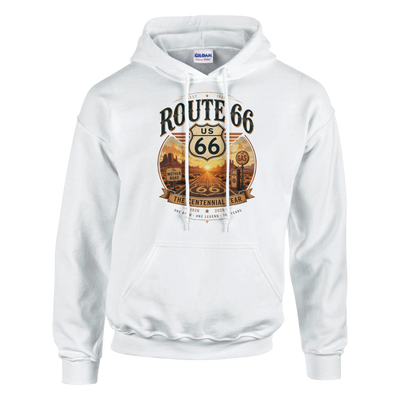 Route 66 Centennial Hoodie - Wear the Road, Own the Legend