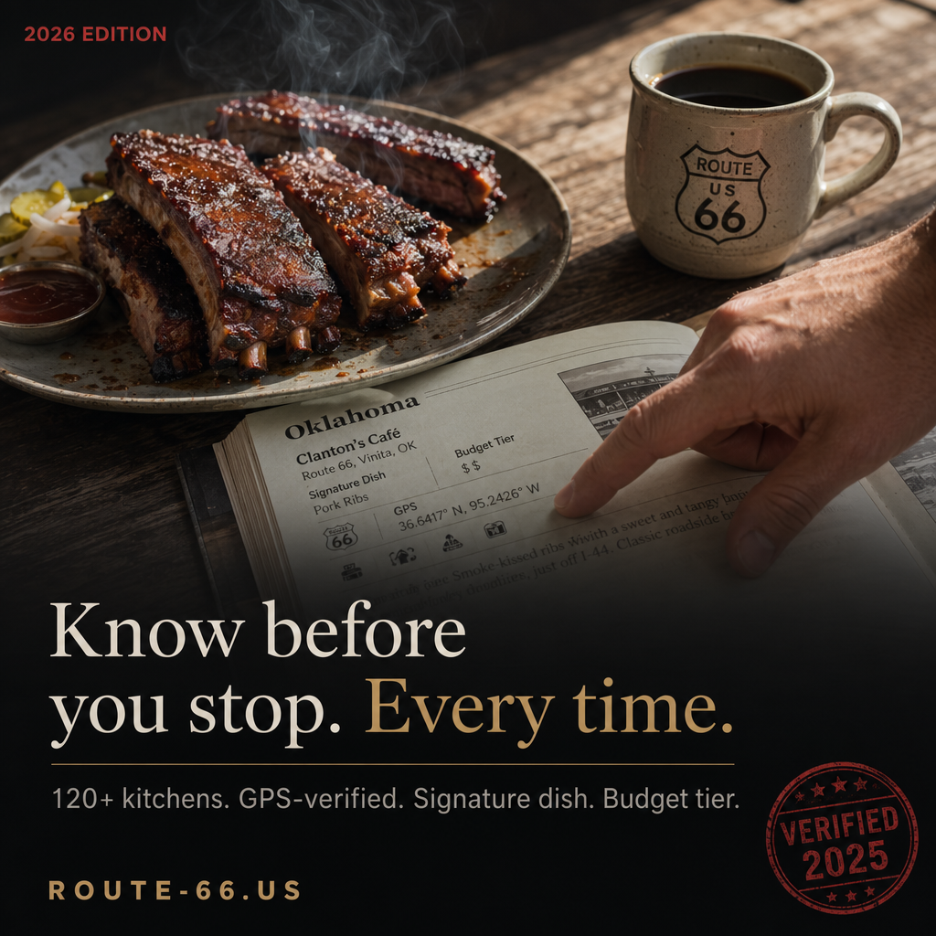 Route 66 Diner & Roadside Kitchen Field Guide
