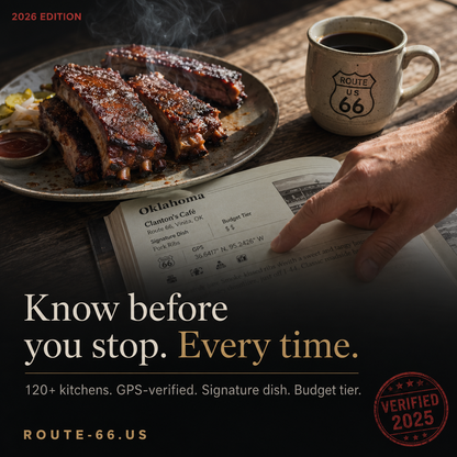 Route 66 Diner & Roadside Kitchen Field Guide
